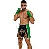 FIGHTERS - Shorts de boxe thai / Elite Fighters / Noir-Vert