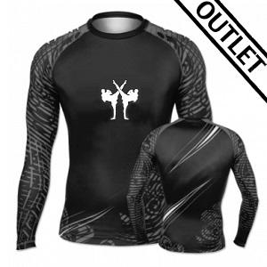 FIGHTERS - Rash Guard / Tribal / Nero / XS