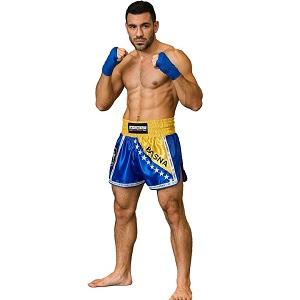 FIGHTERS - Short de Muay Thai / Elite / Bosnie-Bosna / XS