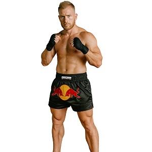 FIGHTERS - Shorts de Muay Thai / Bulls / Noir / XL
