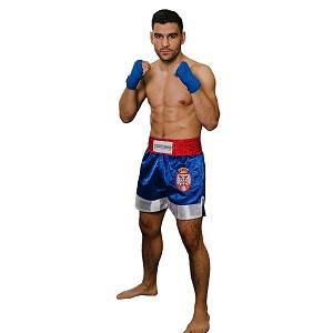 FIGHTERS - Shorts de Muay Thai / Serbie-Srbija / Zastava / Small
