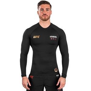 UFC Adrenaline by Venum Authentic Fight Nigh Rashguard / Long-Sleeve / Black / Medium