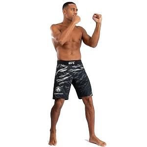 Shorts de Combat pour Hommes UFC Fusion by Venum Authentic Fight Night / Coupe Longue / Noir / XL