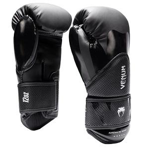 Venum - Gants de Boxe / Challenger 4.0 Scales / Noir-Noir / 10 oz